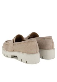 Badura Mokasyny AMANTEA-28180LM Beżowy. Kolor: beżowy. Materiał: zamsz, skóra #5