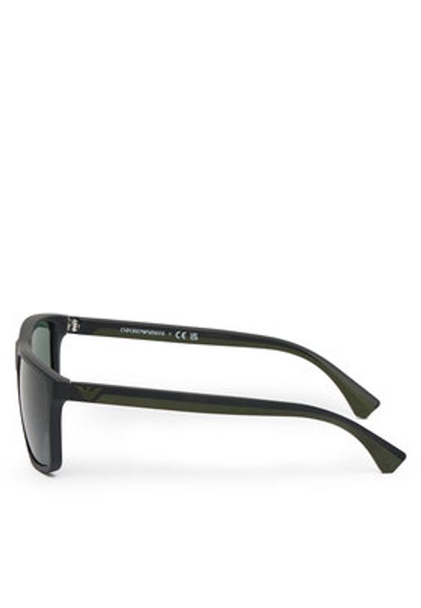 Emporio Armani Okulary przeciwsłoneczne 0EA4033 500171 Czarny. Kolor: czarny