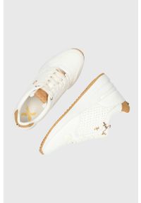 MEXX - Mexx buty Sneaker Hena kolor biały. Nosek buta: okrągły. Kolor: biały. Materiał: guma. Obcas: na platformie #6