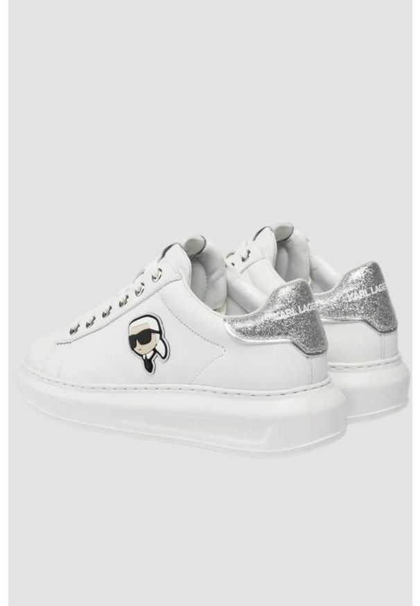 Karl Lagerfeld - KARL LAGERFELD Białe sneakersy Kapri Nft Lo Lace, Rozmiar 40. Kolor: biały