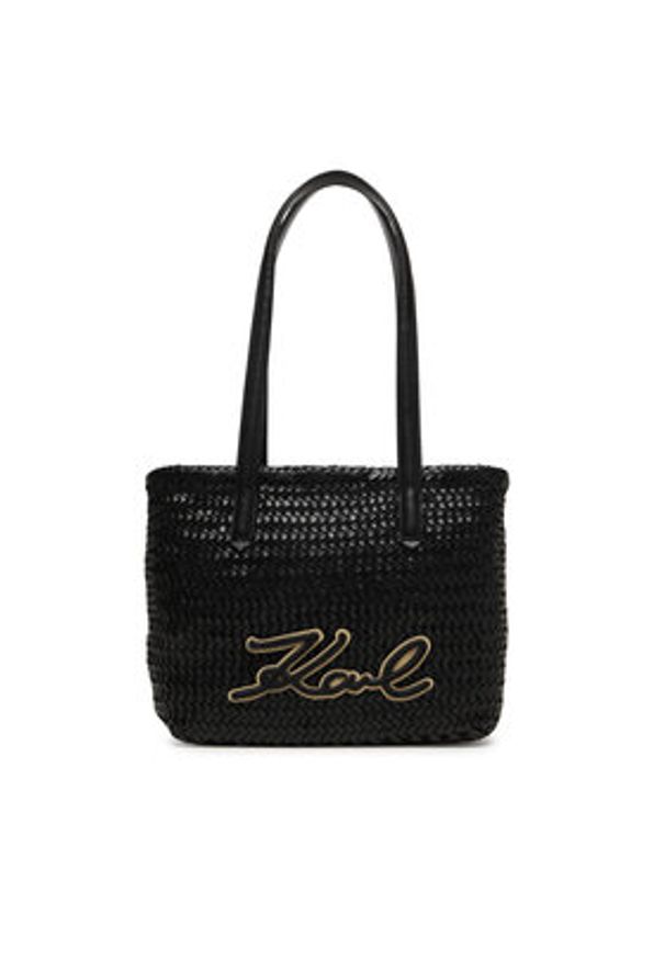 Karl Lagerfeld - KARL LAGERFELD Torebka B2W30206 Czarny. Kolor: czarny. Materiał: skórzane