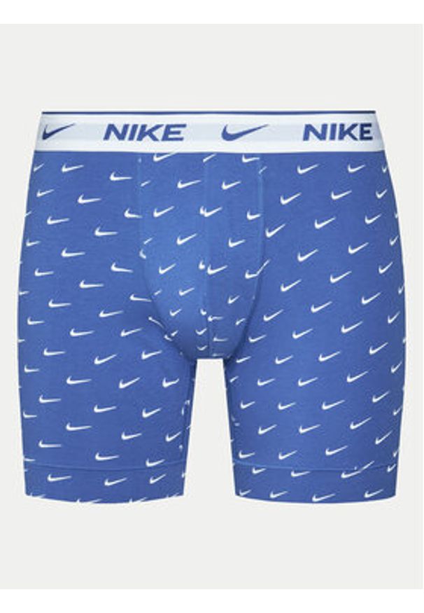 Nike Komplet 3 par bokserek 000PKE1008 Kolorowy. Materiał: bawełna. Wzór: kolorowy