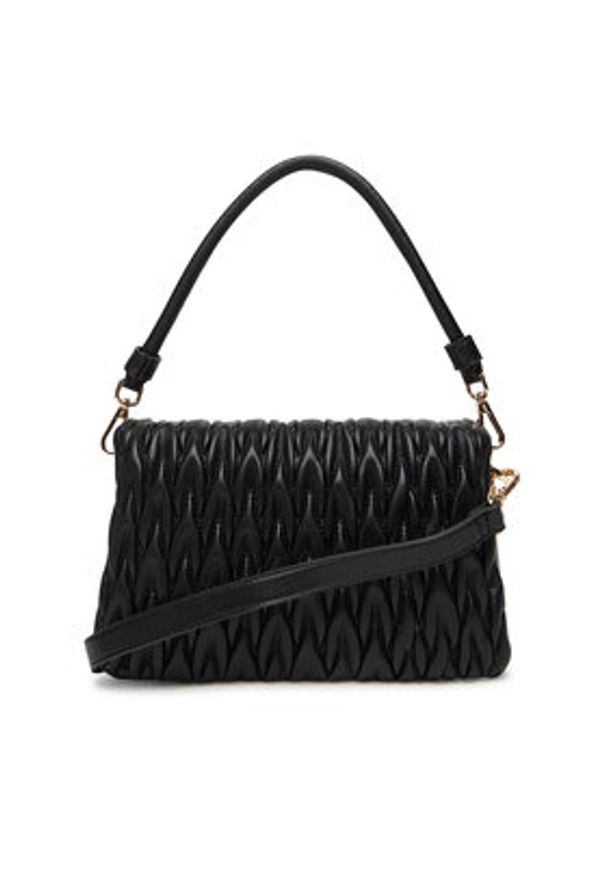Love Moschino - LOVE MOSCHINO Torebka JC4013PP1NLH0000 Czarny. Kolor: czarny. Materiał: skórzane