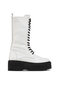 QUAZI Kozaki QZ-58-05-000836 Biały. Kolor: biały. Materiał: skóra #6