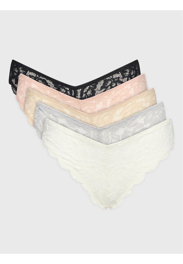 Dorina Komplet fig Myla-5Pp D001685LA084 Kolorowy. Materiał: syntetyk. Wzór: kolorowy