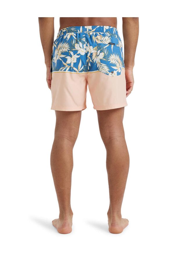 Quiksilver - Szorty kąpielowe dla Mężczyzn SPL FLORAL 15" Niebieski. Kolor: niebieski. Materiał: poliester. Długość: krótkie. Styl: sportowy