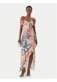 Guess Sukienka wieczorowa W6GK02 W1574 Kolorowy. Materiał: syntetyk. Wzór: kolorowy. Styl: wizytowy #4