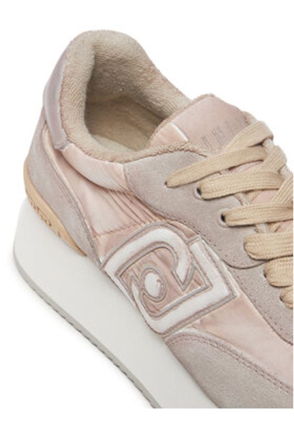 Liu Jo Sneakersy Dreamy 02 BA5035 PX003 Beżowy. Kolor: beżowy. Materiał: zamsz, skóra