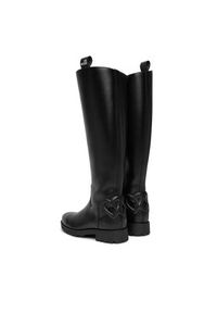 Love Moschino - LOVE MOSCHINO Kozaki JA26064G0NIA0000 Czarny. Kolor: czarny. Materiał: skóra #4