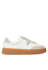Guess Sneakersy FMTWIM LEA12 Biały. Kolor: biały. Materiał: skóra