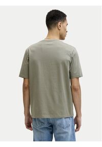 Jack & Jones T-Shirt Organic Basic 12156101 Zielony Regular Fit. Kolor: zielony. Materiał: bawełna #5