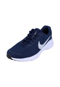 Buty Męskie Sportowe Nike Revolution 7. Okazja: na co dzień. Kolor: niebieski. Materiał: guma. Szerokość cholewki: normalna. Model: Nike Revolution. Sport: fitness, bieganie #1