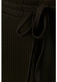Undiz - Spodnie piżamowe DEBIDIZ. Kolor: czarny. Materiał: dzianina