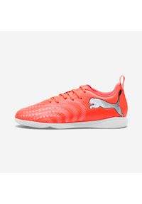 Decathlon - Buty do piłki nożnej halowej dla dzieci Puma Future 9 Play It Futsal. Materiał: syntetyk, kauczuk. Szerokość cholewki: normalna. Sport: piłka nożna #1