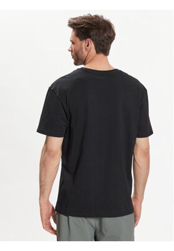 columbia - Columbia T-Shirt Basic Logo 1680053 Czarny Regular Fit. Kolor: czarny. Materiał: bawełna