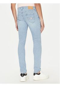 Guess Jeansy M5GAN1 D5MZ3 Niebieski Slim Fit. Kolor: niebieski #3