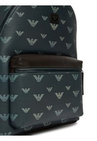 Emporio Armani Plecak EM005666 AF23972 MB542 Granatowy. Kolor: niebieski. Materiał: skóra #4