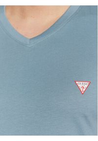 Guess T-Shirt Core M2YI37 I3Z11 Niebieski Slim Fit. Kolor: niebieski. Materiał: bawełna #3