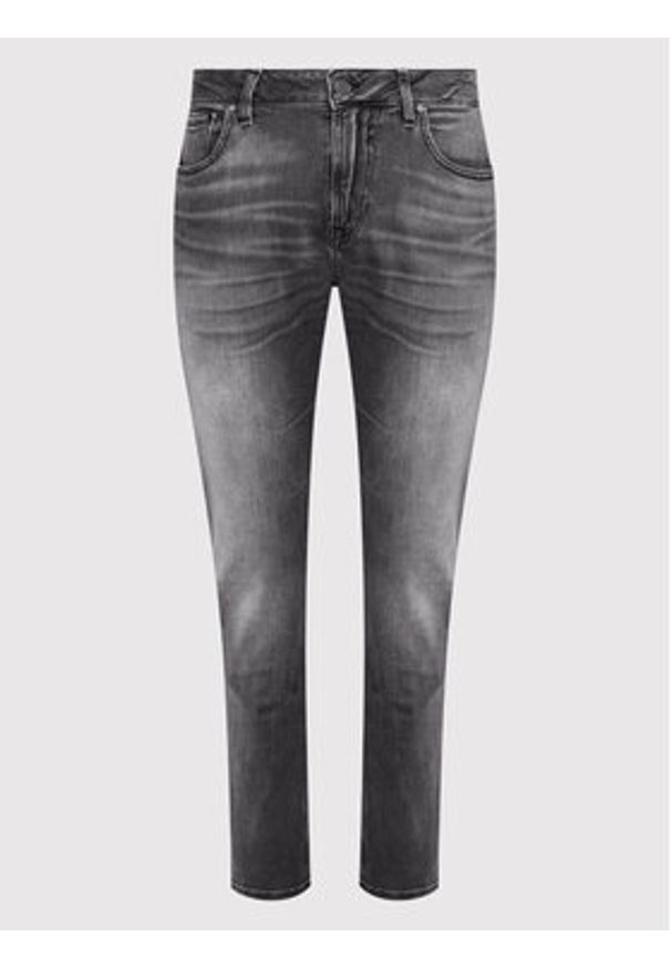 Guess Sweter Angeles M2YAN2 D4Q52 Szary Slim Fit. Kolor: szary