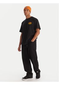 DC Shoes T-Shirt EDYZT04372 KVJ0 Czarny Relaxed Fit. Kolor: czarny. Materiał: bawełna #6