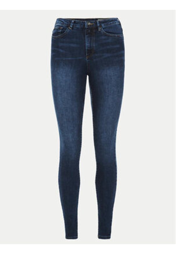 Vero Moda Jeansy Sophia 10193326 Niebieski Skinny Fit. Kolor: niebieski