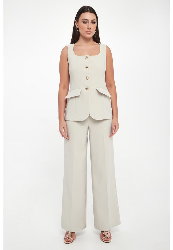 Joseph Ribkoff - Kombinezon z ozdobnymi guzikami JOSEPH RIBKOFF