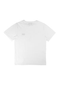 BOSS - Boss - T-shirt dziecięcy 116-152 cm. Okazja: na co dzień. Kolor: biały. Materiał: bawełna, dzianina. Wzór: nadruk. Styl: casual #3