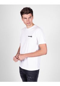Les Hommes T-shirt "Urzn" | UHT201 700P | Urzn | Mężczyzna | Biały. Okazja: na co dzień. Kolor: biały. Materiał: bawełna. Wzór: nadruk. Styl: casual #3