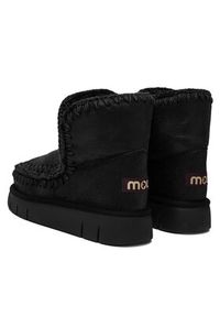 Mou Śniegowce MU.FW531002B Czarny. Kolor: czarny. Materiał: zamsz, skóra #4