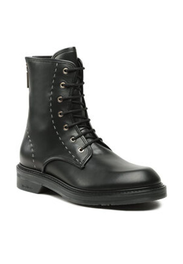 Max Mara Trzewiki Urbancompact 2347960137600 Czarny. Kolor: czarny. Materiał: skóra