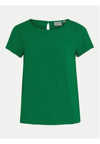 Vila T-Shirt Paya 14067404 Zielony Regular Fit. Kolor: zielony. Materiał: wiskoza #3