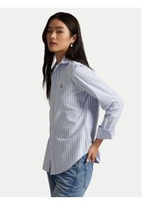 Polo Ralph Lauren Koszula 211891377004 Niebieski Regular Fit. Typ kołnierza: polo. Kolor: niebieski. Materiał: bawełna #3