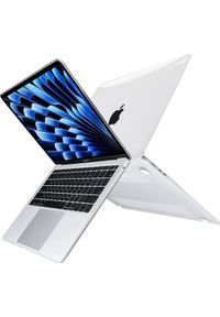 Etui Alogy Etui do Macbook Air 15 M2 2023 A2941 Case obudowa pokrowiec Clear Alogy Hard Cover Przezroczyste