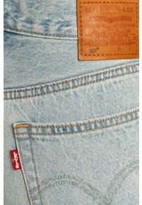 Levi's® - Levi's - Jeansy 501 Crop. Okazja: na spotkanie biznesowe. Kolor: niebieski. Materiał: jeans. Styl: biznesowy #4