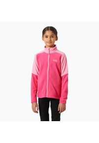 Bluza dziecięca Helly Hansen Jr Daybreaker 2.0. Kolor: różowy