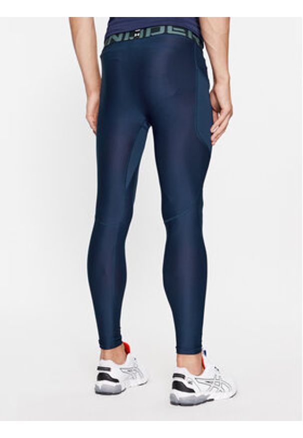 Under Armour Legginsy Ua Hg Armour Leggings 1361586 Granatowy Compression Fit. Kolor: niebieski. Materiał: syntetyk