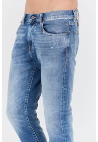 Diesel - DIESEL Niebieskie męskie jeansy D-Struktslim, Rozmiar 34. Kolor: niebieski #5