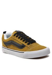 Vans Tenisówki Knu Skool VN0009QC5QJ1 Brązowy. Kolor: brązowy. Materiał: skóra