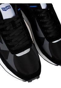 Gas Sneakersy "Wonder MIX" | GAM223200 | Wonder MIX | Mężczyzna | Czarny. Kolor: czarny. Materiał: tkanina, skóra ekologiczna. Wzór: aplikacja #4