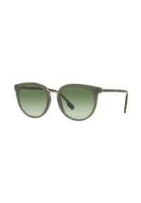 Burberry okulary przeciwsłoneczne damskie kolor zielony. Kolor: zielony #4