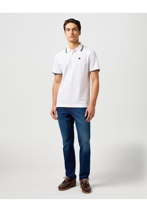 Wrangler - WRANGLER MĘSKIE SPODNIE JEANSOWE WRANGLER TEXAS SLIM BLUE ABYSS 112362495
