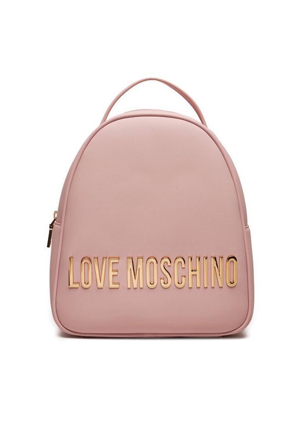 Love Moschino - Plecak LOVE MOSCHINO. Kolor: różowy