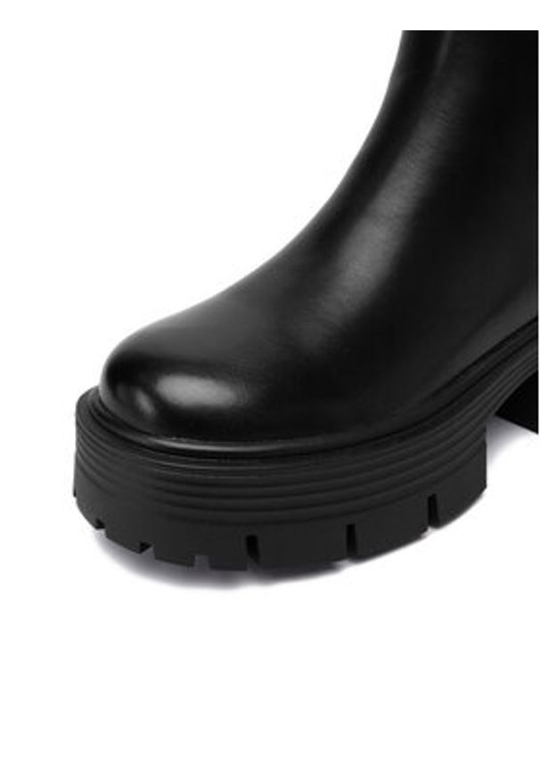 DeeZee Botki 62083-3 Czarny. Kolor: czarny. Materiał: syntetyk, materiał