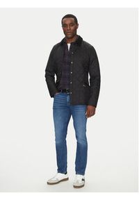 Barbour Kurtka przejściowa Heritage Liddesdale MQU0240BK11 Czarny Regular Fit. Kolor: czarny. Materiał: syntetyk #5
