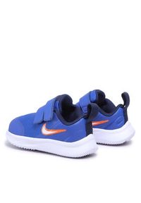 Nike Buty Star Runner 3 (TDV) DA2778 403 Granatowy. Kolor: niebieski. Materiał: materiał