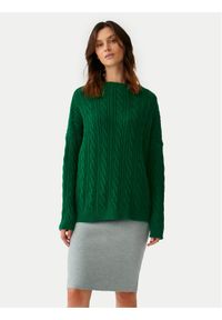 Tatuum Sweter Wenwena T2320.091 Zielony Oversize. Kolor: zielony. Materiał: wiskoza #1