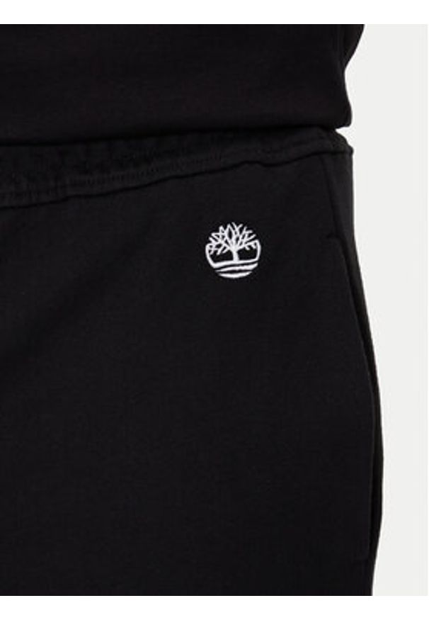Timberland Spodnie dresowe TB0A5V5Q Czarny Regular Fit. Kolor: czarny. Materiał: bawełna