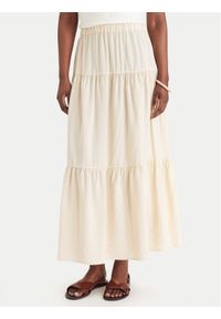 Marella Spódnica maxi Ciocca 2613101084 Écru Regular Fit. Materiał: wiskoza #1