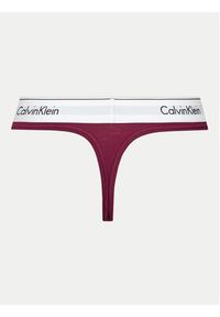 Calvin Klein Underwear Stringi 0000F3786E Fioletowy. Kolor: fioletowy. Materiał: bawełna #3