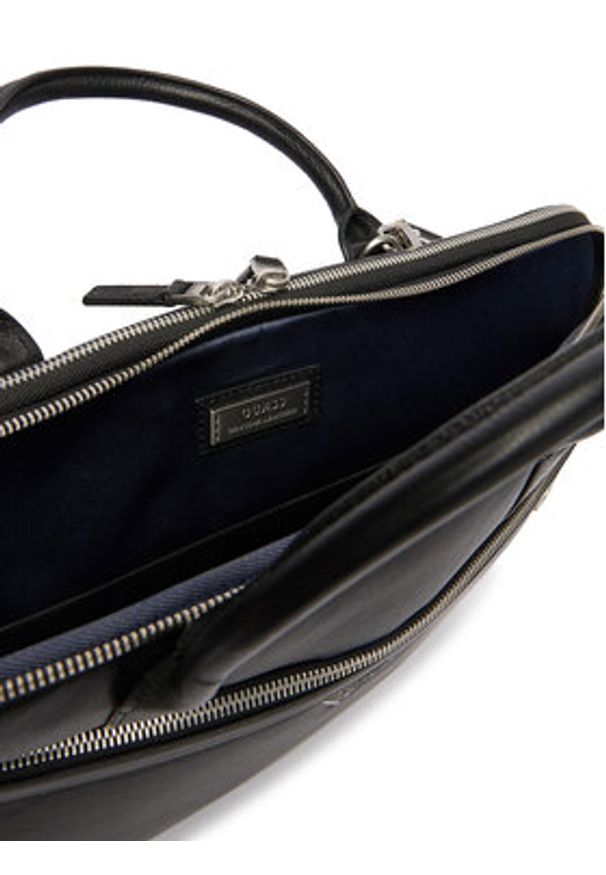 Guess Torba na laptopa HMMOSE P6147 Czarny. Kolor: czarny. Materiał: skóra
